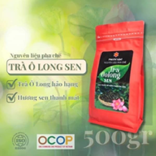 Trà Oolong - Phước Lạc - Sen - Gói 500g thumbnail 2