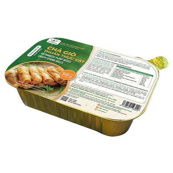 Chả Giò Thuần Thực Vật - VY Plant Based - Hộp Nhôm 200g