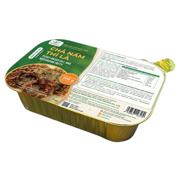 Chả Nấm Thì Là - VY Plant Based - Hộp Nhôm 200g