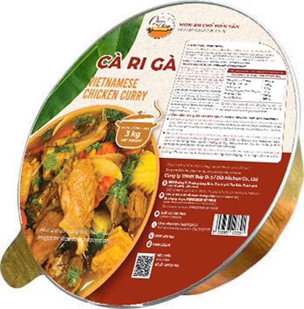 Cà Ri Gà - Cham&Chan - Hộp Nhôm 3kg