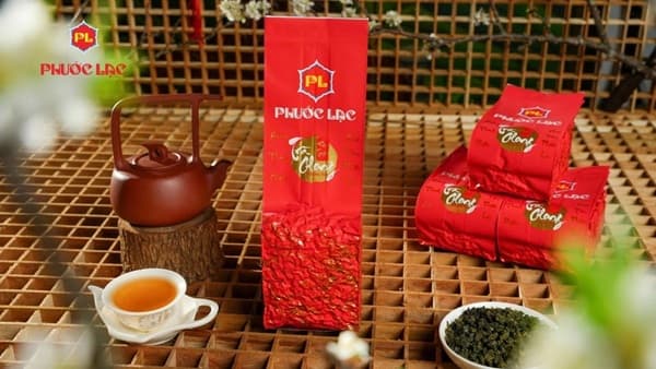 Trà Ôlong - Phước Lạc - Kim Tuyên - Ðặc biệt - Gói 250g