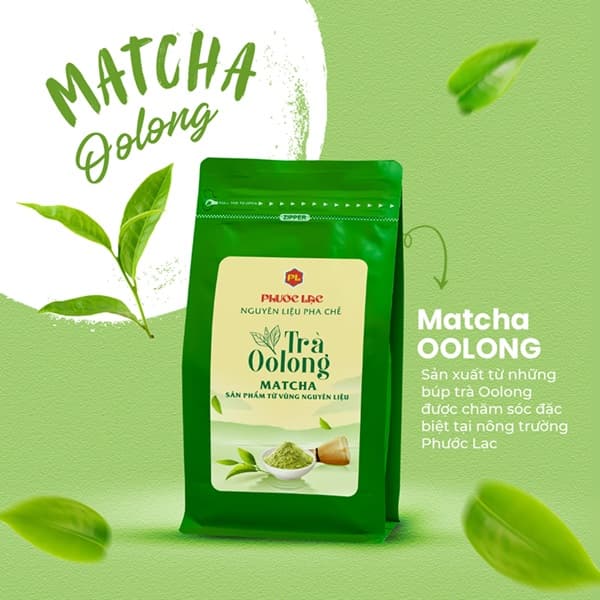 Bột Trà Xanh Matcha - Phước Lạc - Gói 500g