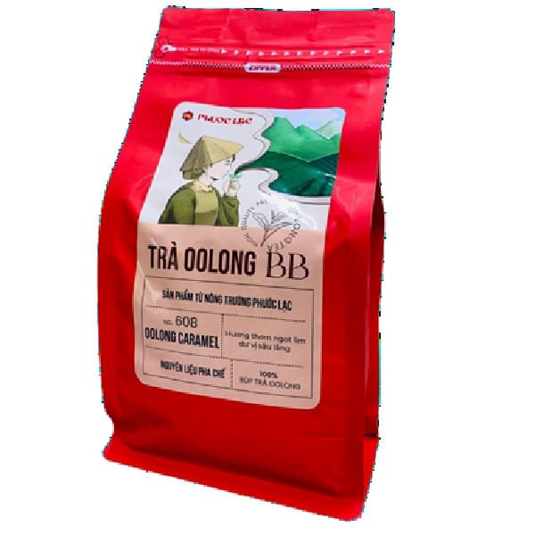 Trà Ôlong dùng pha chế - Phước Lạc - BB Caramel - Gói 500g